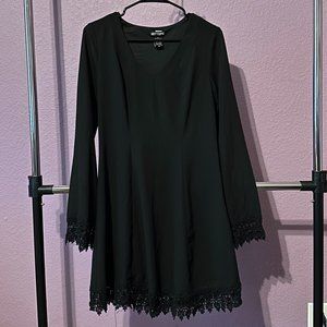 Hot Topic Black Lace Dress